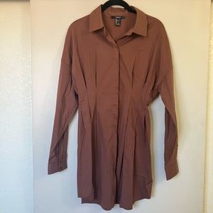 NWOT Forever 21 shirt dress